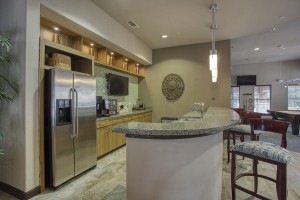 One Bedroom Apartments for Rent in San Antonio, TX - Clubhouse Kitchen 